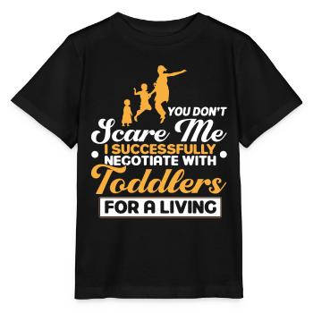 Babysitter Geschenk Babysitting Bester Babysitter - Stanley/Stella Kinder T-Shirt MINI CREATOR  - Schwarz - Vorne - Mikhail (115cm)