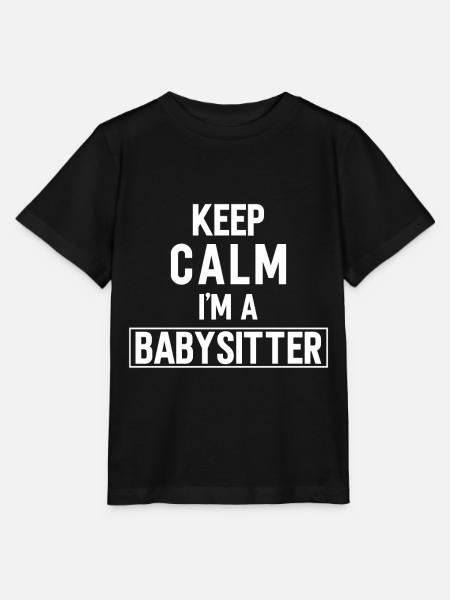 Babysitter Geschenk Babysitting Bester Babysitter - Stanley/Stella Kinder T-Shirt MINI CREATOR  - Schwarz