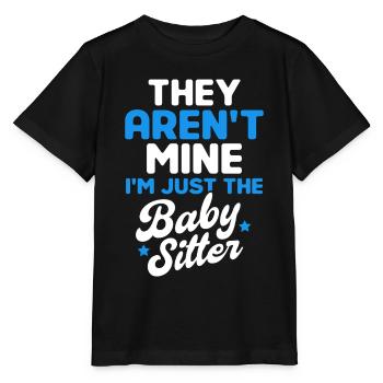 Babysitter Geschenk Babysitting Bester Babysitter - Stanley/Stella Kinder T-Shirt MINI CREATOR  - Schwarz - Vorne - Mikhail (115cm)