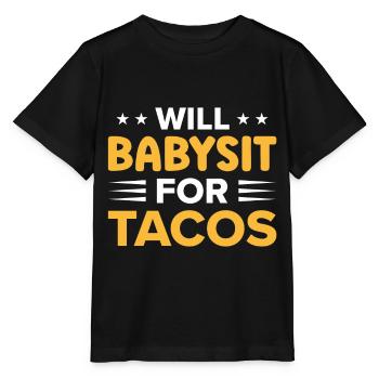 Babysitter Geschenk Babysitting Bester Babysitter - Stanley/Stella Kinder T-Shirt MINI CREATOR  - Schwarz - Vorne - Mikhail (115cm)