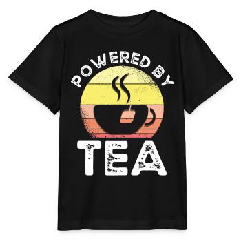 Buveur de thé Amateur de thé Cadeau Thé - T-shirt bio MINI CREATOR Stanley/Stella Enfant - noir - Devant - Mikhail (115cm)