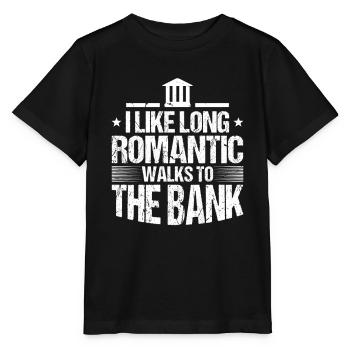 Banquier Banque Argent Banquier - T-shirt bio MINI CREATOR Stanley/Stella Enfant - noir - Devant - Mikhail (115cm)