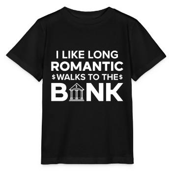 Banquier Banque Argent Banquier - T-shirt bio MINI CREATOR Stanley/Stella Enfant - noir - Devant - Mikhail (115cm)