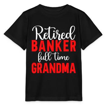 Bänker Bank Geld Banker - Stanley/Stella Kinder T-Shirt MINI CREATOR  - Schwarz - Vorne - Mikhail (115cm)