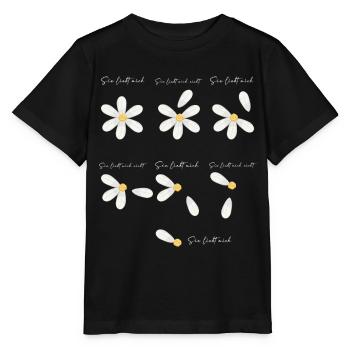 Daisy Game Elle m’aime Elle m’aime - T-shirt bio MINI CREATOR Stanley/Stella Enfant - noir - Devant - Mikhail (115cm)