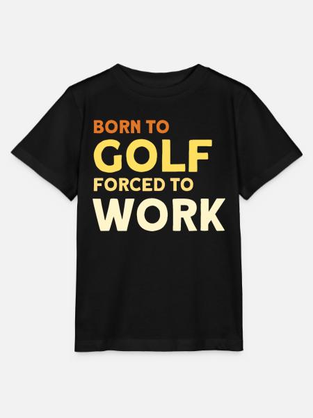 Golf Geschenk für Golfer - Stanley/Stella Kinder T-Shirt MINI CREATOR - Schwarz