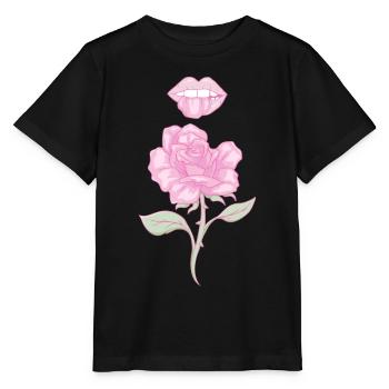 Coquette Esthétique Rose Rose Centre-ville Esthétique - T-shirt bio MINI CREATOR Stanley/Stella Enfant - noir - Devant - Mikhail (115cm)