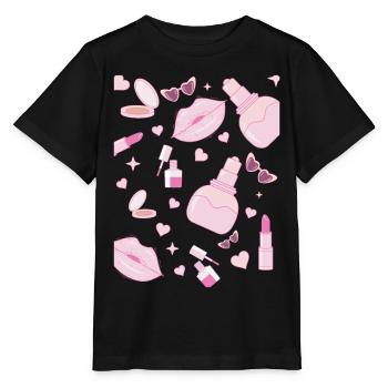 Coquette Esthétique Rose Motif Centre-ville Esthétique - T-shirt bio MINI CREATOR Stanley/Stella Enfant - noir - Devant - Mikhail (115cm)