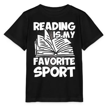 Livre de lecture livre livre cadeau lecture de livres - T-shirt bio MINI CREATOR Stanley/Stella Enfant - noir - Devant - Mikhail (115cm)