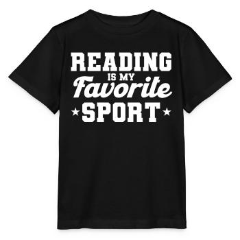 Livre de lecture livre livre cadeau lecture de livres - T-shirt bio MINI CREATOR Stanley/Stella Enfant - noir - Devant - Mikhail (115cm)