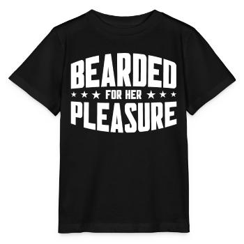 Barbes Dire Barbe Drôle Barbe Cadeau Barbe - T-shirt bio MINI CREATOR Stanley/Stella Enfant - noir - Devant - Mikhail (115cm)