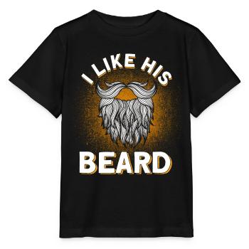 Barbes Dire Barbe Drôle Barbe Cadeau Barbe - T-shirt bio MINI CREATOR Stanley/Stella Enfant - noir - Devant - Mikhail (115cm)