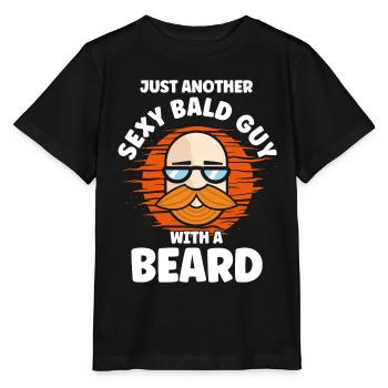 Barbes Dire Barbe Drôle Barbe Cadeau Barbe - T-shirt bio MINI CREATOR Stanley/Stella Enfant - noir - Devant - Mikhail (115cm)