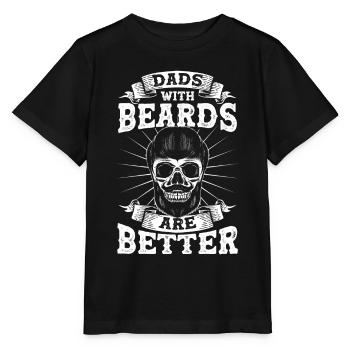 Barbes Dire Barbe Drôle Barbe Cadeau Barbe - T-shirt bio MINI CREATOR Stanley/Stella Enfant - noir - Devant - Mikhail (115cm)