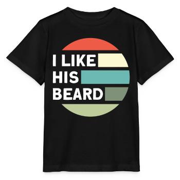 Barbes Dire Barbe Drôle Barbe Cadeau Barbe - T-shirt bio MINI CREATOR Stanley/Stella Enfant - noir - Devant - Mikhail (115cm)