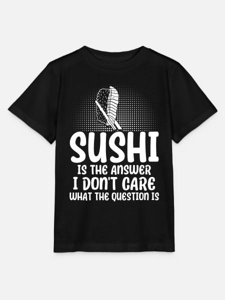 Sushi Geschenk Reis Süß Sushi - Stanley/Stella Kinder T-Shirt MINI CREATOR - Schwarz