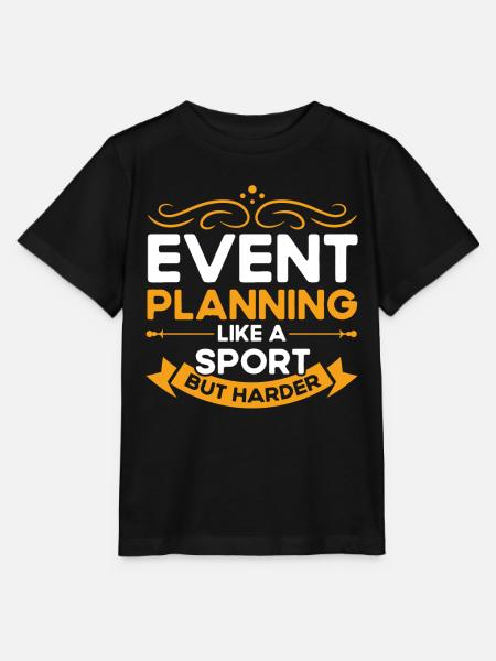 Eventplaner Hochzeitsplaner Event Manager - Stanley/Stella Kinder T-Shirt MINI CREATOR - Schwarz