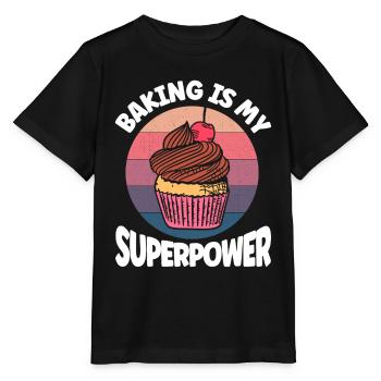 Boulangerie Boulangerie Boulanger Boulanger - T-shirt bio MINI CREATOR Stanley/Stella Enfant - noir - Devant - Mikhail (115cm)