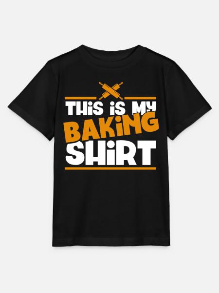 Bäckerei Backen Bäckerin Bäcker - Stanley/Stella Kinder T-Shirt MINI CREATOR - Schwarz