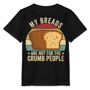 Drôle de boulanger - T-shirt bio MINI CREATOR Stanley/Stella Enfant - noir - Devant - Mikhail (115cm)