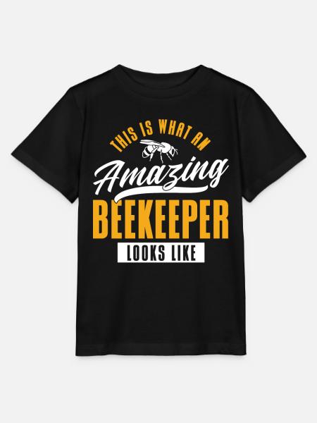 Imkerei Bienenzüchter Biene Honig Imker - Stanley/Stella T-shirt MINI CREATOR til børn - sort