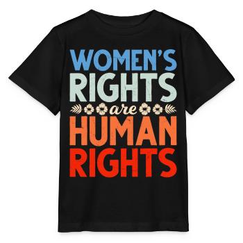 Les droits humains des femmes renforcés en faveur du choix - T-shirt bio MINI CREATOR Stanley/Stella Enfant - noir - Devant - Mikhail (115cm)
