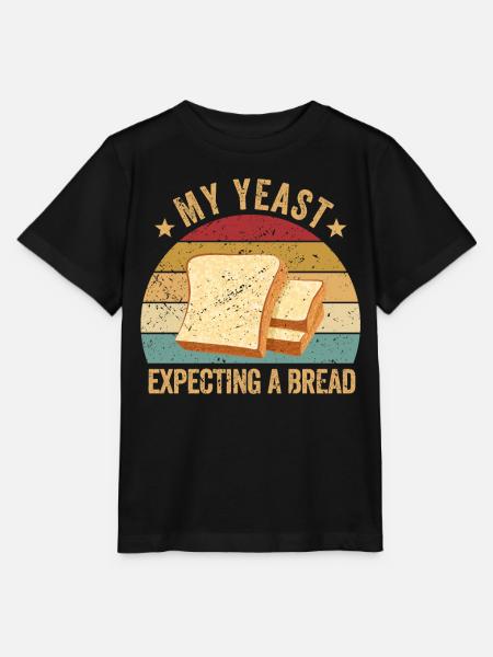 Lustiger Brotbacken-Bäcker - Stanley/Stella Kinder T-Shirt MINI CREATOR - Schwarz