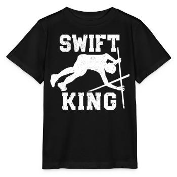 Fun Pole Vault Pole Vault - Stanley/Stella MINI CREATOR Kids’ T-Shirt - black - Front - Mikhail (115cm)
