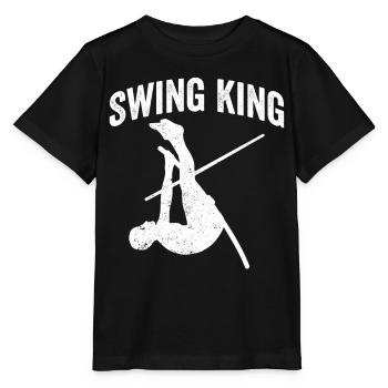 Fun Pole Vault Pole Vault - Stanley/Stella MINI CREATOR Kids’ T-Shirt - black - Front - Mikhail (115cm)