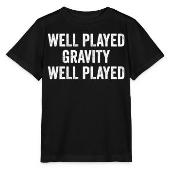 Gebrochener Arm - Stanley/Stella Kinder T-Shirt MINI CREATOR  - Schwarz - Vorne - Mikhail (115cm)