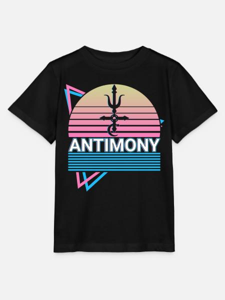 Antimon Alchemie Retro - Stanley/Stella Kinder T-Shirt MINI CREATOR  - Schwarz
