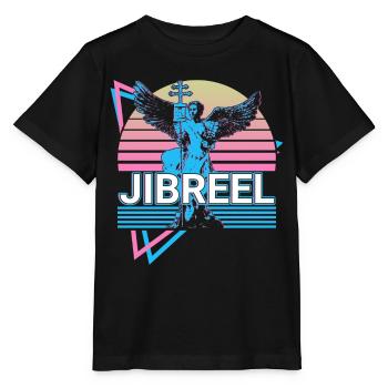 Jibrael Archangel Retro - Stanley/Stella MINI CREATOR Kids’ T-Shirt - black - Front - Mikhail (115cm)