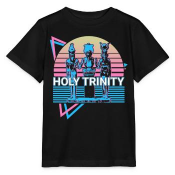 Sainte Trinité Rétro - T-shirt bio MINI CREATOR Stanley/Stella Enfant - noir - Devant - Mikhail (115cm)