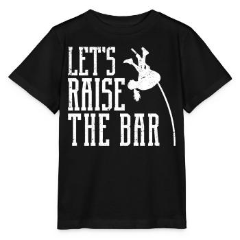 drôle saut à la perche saut à la perche saut à la perche - T-shirt bio MINI CREATOR Stanley/Stella Enfant - noir - Devant - Mikhail (115cm)