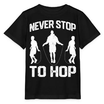 Corde à sauter drôle Corde à sauter Corde à sauter sprin - T-shirt bio MINI CREATOR Stanley/Stella Enfant - noir - Devant - Mikhail (115cm)