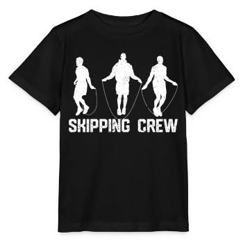 Drôle de corde à sauter corde à sauter corde à sauter sprin - T-shirt bio MINI CREATOR Stanley/Stella Enfant - noir - Devant - Mikhail (115cm)
