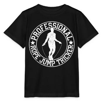 Funny Skipping Rope Skipping Rope Jumping Rope Tricks - Stanley/Stella MINI CREATOR Kids’ T-Shirt - black - Front - Mikhail (115cm)