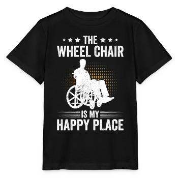 Funny Spinal Cord Injury Wheelchair Cross-Section - Stanley/Stella MINI CREATOR Kids’ T-Shirt - black - Front - Mikhail (115cm)