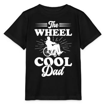 Funny Spinal Cord Injury Wheelchair Cross-Section - Stanley/Stella MINI CREATOR Kids’ T-Shirt - black - Front - Mikhail (115cm)
