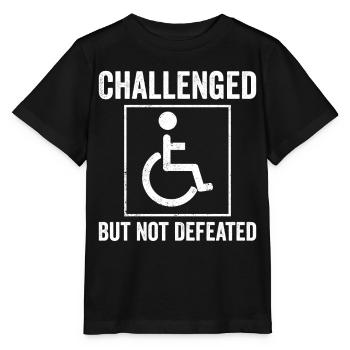 Funny Spinal Cord Injury Wheelchair Cross-Section - Stanley/Stella MINI CREATOR Kids’ T-Shirt - black - Front - Mikhail (115cm)