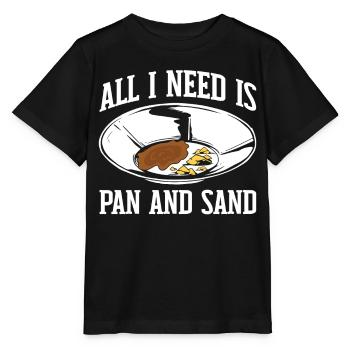 Lustiges Goldwaschen Goldsucher Alles was ich brau - Stanley/Stella Kinder T-Shirt MINI CREATOR  - Schwarz - Vorne - Mikhail (115cm)