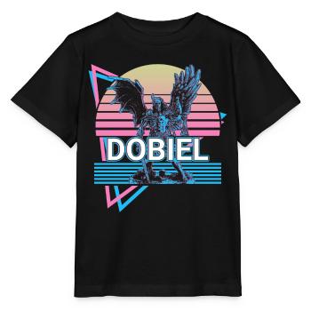 Dobiel Guardian Angel Old Persia Retro - Stanley/Stella MINI CREATOR Kids’ T-Shirt - black - Front - Mikhail (115cm)