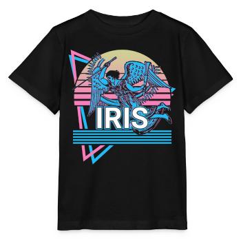 Iris Goddess Ancient Greek mythology Retro - Stanley/Stella MINI CREATOR Kids’ T-Shirt - black - Front - Mikhail (115cm)