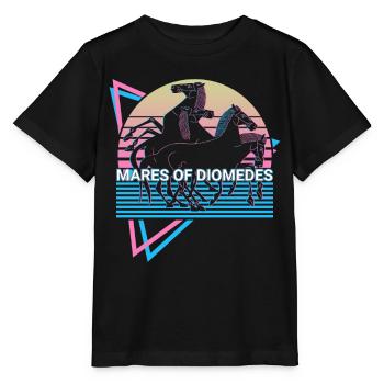 Stuten des Diomedes Mythische Kreatur Altgriechisc - Stanley/Stella Kinder T-Shirt MINI CREATOR  - Schwarz - Vorne - Mikhail (115cm)