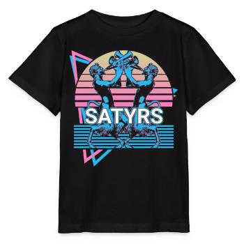 Satyrs Fauns Mythical creatures Ancient Greek mytholo - Stanley/Stella MINI CREATOR Kids’ T-Shirt - black - Front - Mikhail (115cm)