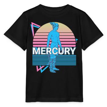 Merkur Bote der Götter Antike römische Mythologie - Stanley/Stella Kinder T-Shirt MINI CREATOR  - Schwarz - Vorne - Mikhail (115cm)