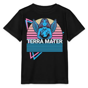 Terra Mater Tellus Mater Göttin Erde Römische Myth - Stanley/Stella Kinder T-Shirt MINI CREATOR  - Schwarz - Vorne - Mikhail (115cm)
