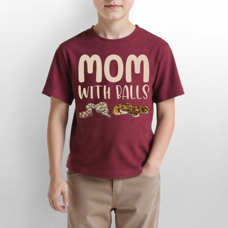 Funny Ball Python Snake Stanley/Stella MINI CREATOR Kids’ T-Shirt