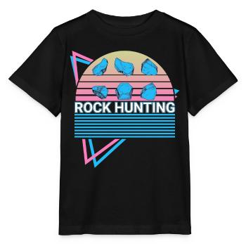 Rock Hunting Rock Hunter Retro - Stanley/Stella MINI CREATOR Kids’ T-Shirt - black - Front - Mikhail (115cm)