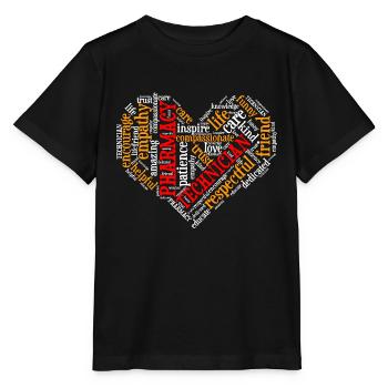 Pharmacy Technician Heart Appreciation Health Care - Stanley/Stella MINI CREATOR Kids’ T-Shirt - black - Front - Mikhail (115cm)